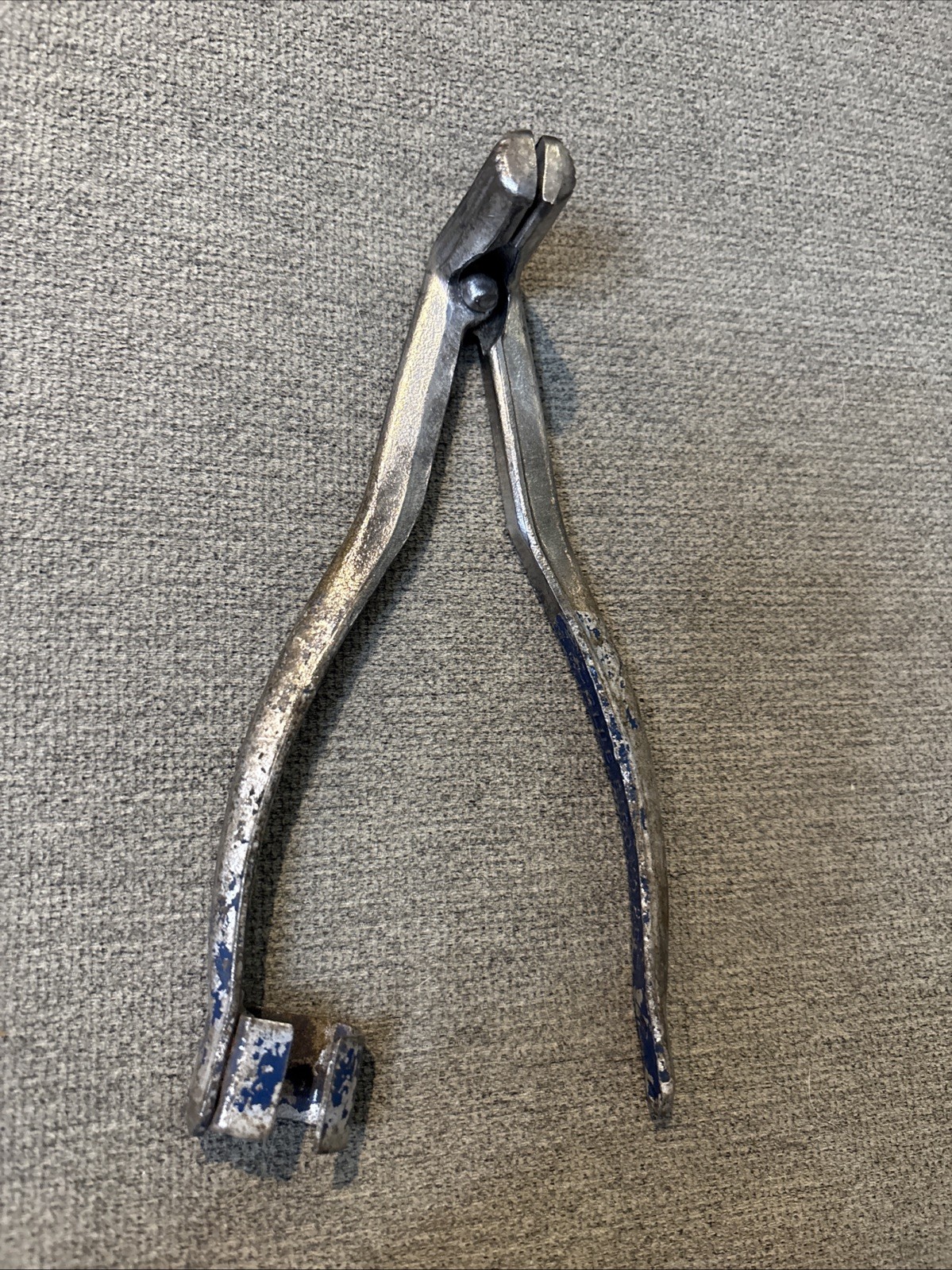 Vintage Blue Bird No. 20 Battery Terminal Pliers, Made in USA, Forged Steel