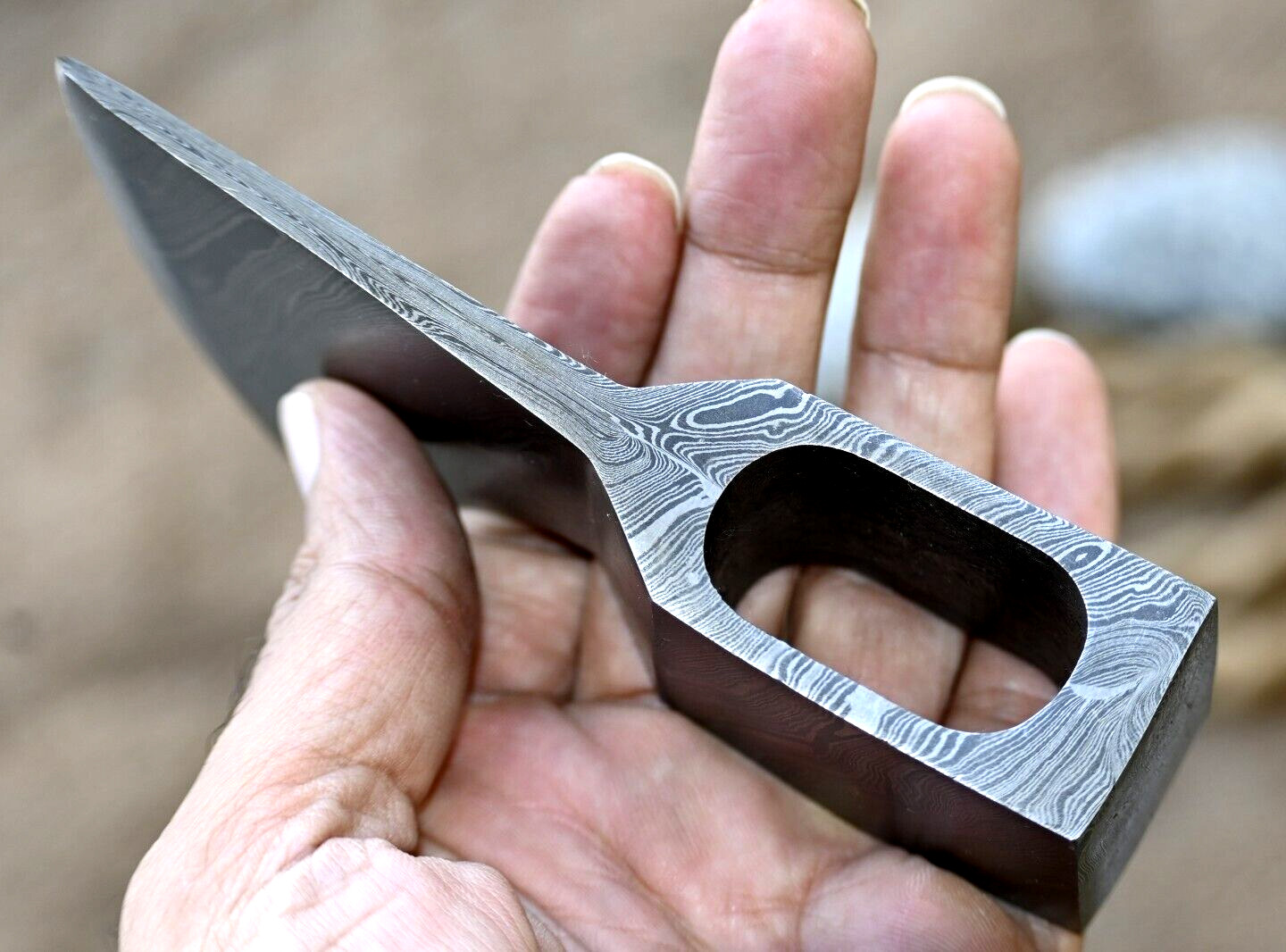 CUSTOM MADE HAND FORGED DAMASCUS STEEL VIKING AXE HEAD HATCHET TOMAHAWK 932