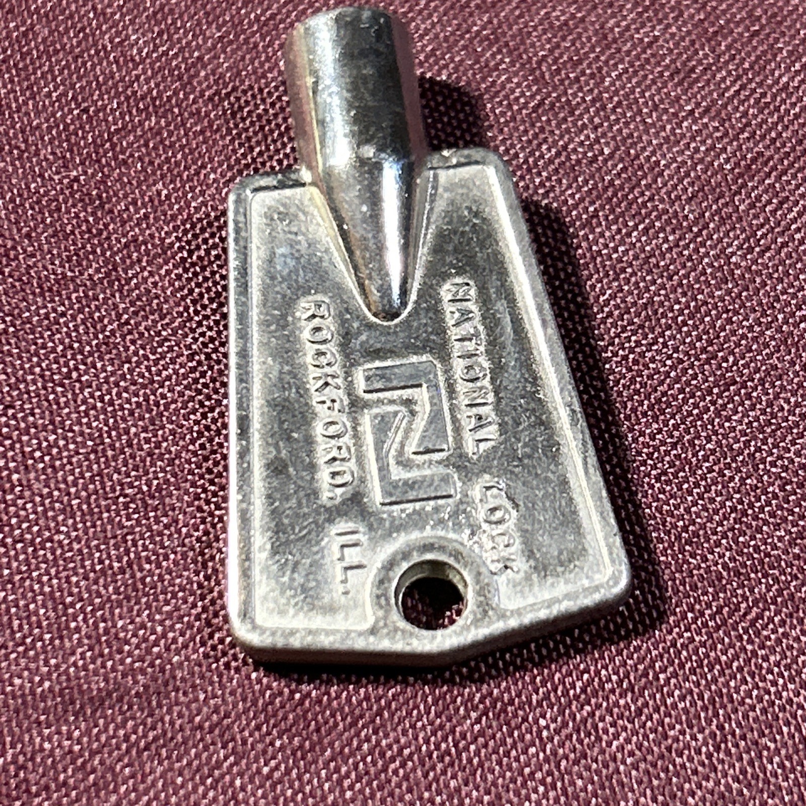 Vintage National Lock Freezer Key