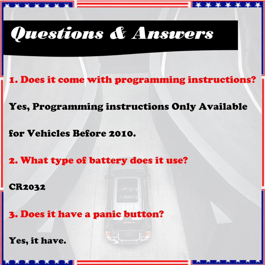 Key Fob Replacement for 2007-2014 Chevy Suburban Tahoe GMC Yukon/ 12-17 Traverse