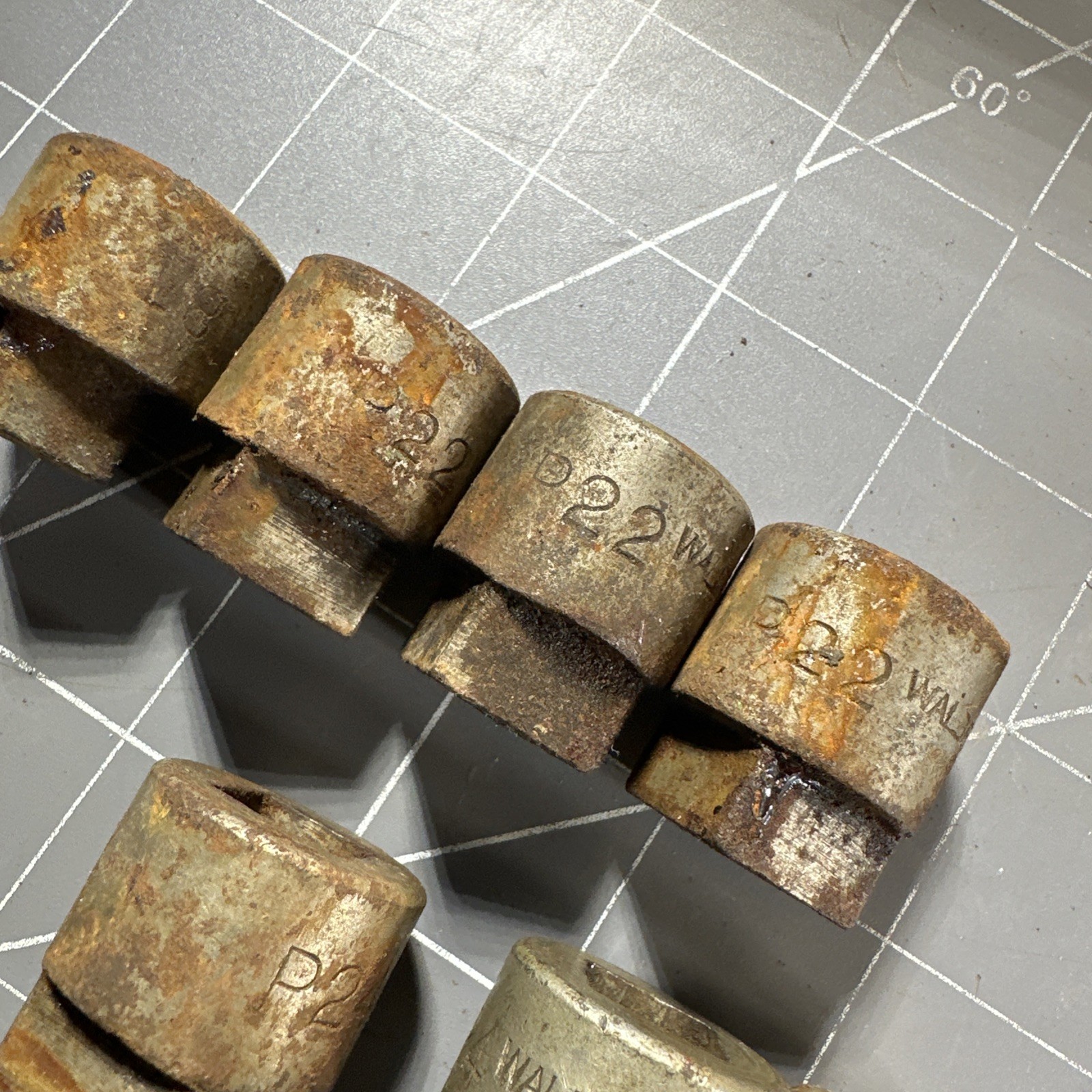 Antique Walden Worcester 1/2 dr. Square Drive Sockets & Adapters 12pc Lot 1920s
