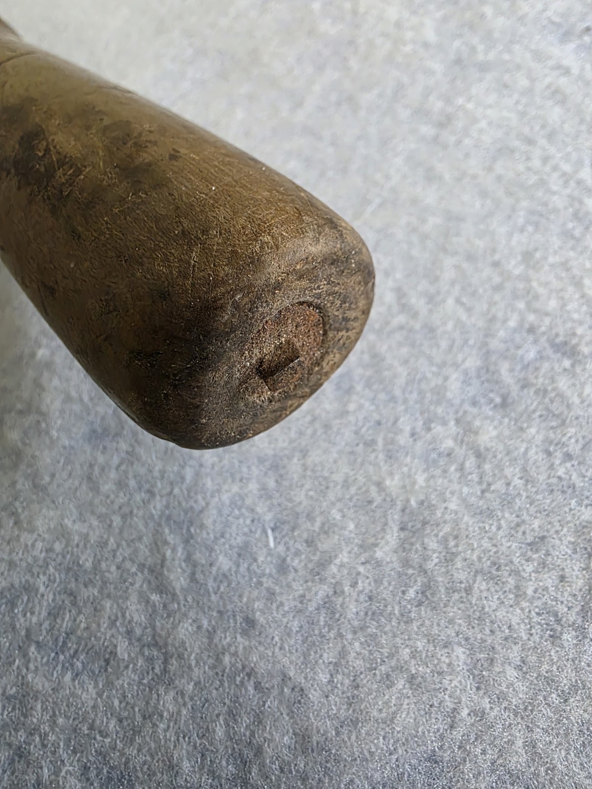 Rare Large Draw Knife – Unmarked – Antique – 16″ Blade, 23-1/2″ Total Length
