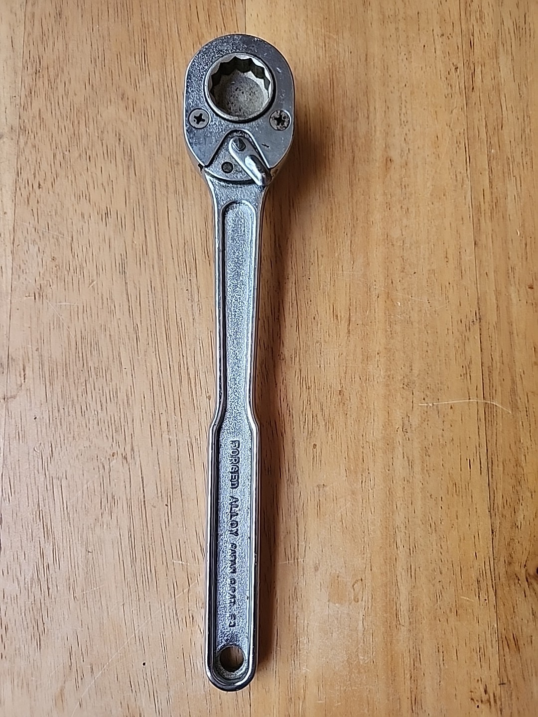Mitoloy 1/2″ RATCHET HANDLE Rare 449 Half Inch Drive JAPAN Wrench Quality