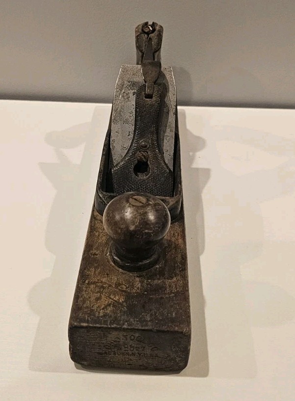 Antique Ohio Tool Co. No. 27 Thistle Brand Transitional Block Plane