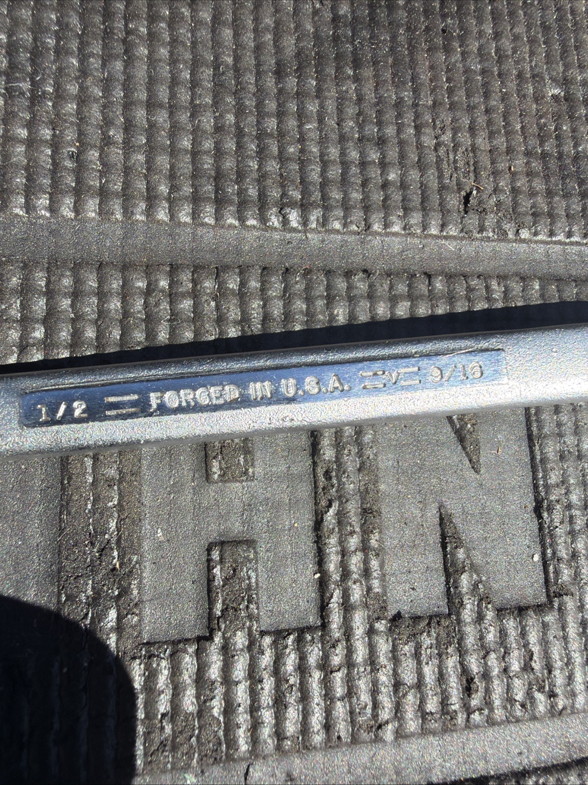 Sears Craftsman Pointy A Logo Double Box End Wrench Six 6 Pt Rare 1/2” X 9/16”