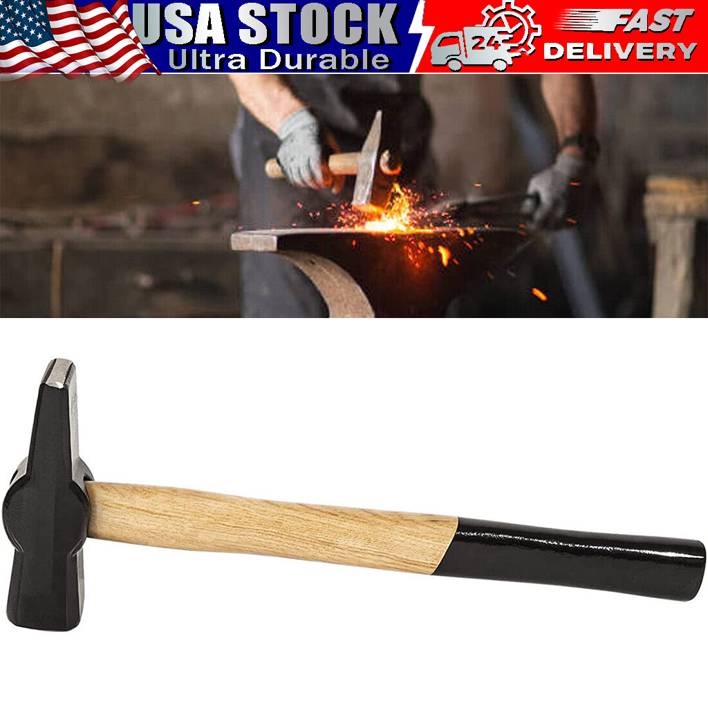 0000811-1000 Blacksmiths’ Hammer Metalworking Forging Hammer Tool 2.2 lbs/1000g