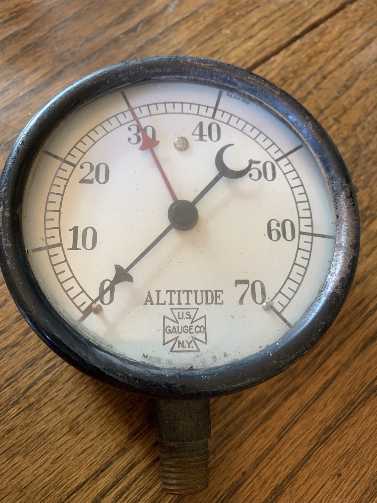 US Gauge Company Altitude Gauge
