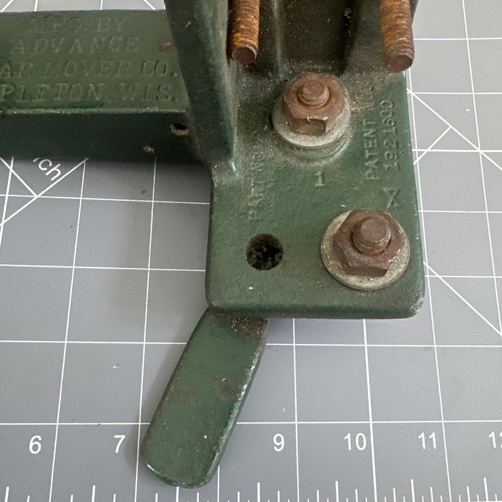 Vintage Spring Winder Advance Car Mover Co Model The Porter Tool USA