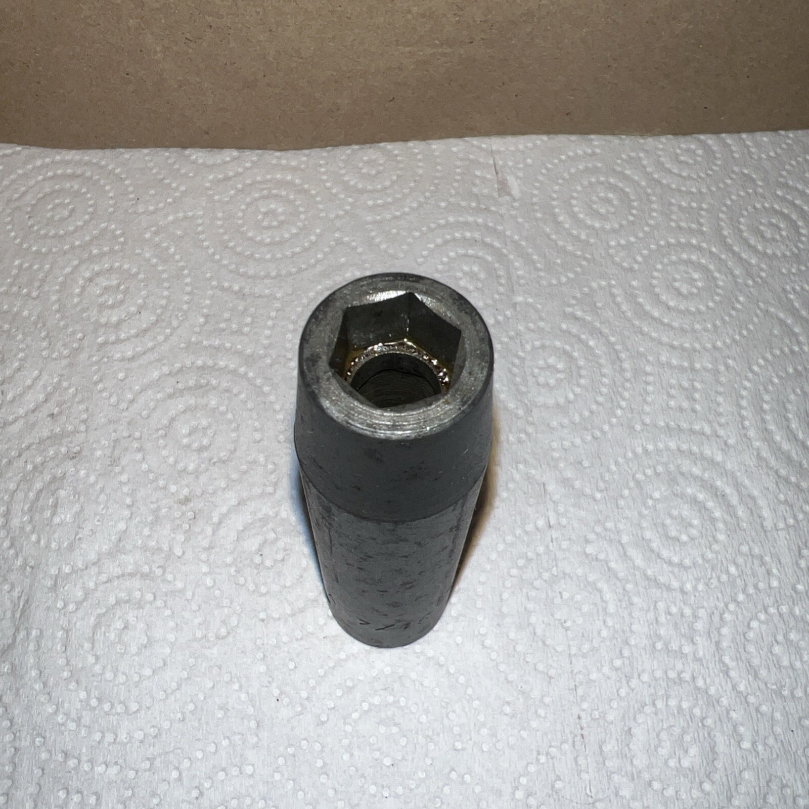 NOS Vintage VULCAN 1/2″ Drive 6-Point SAE 7/16″ Deep Impact Socket # 14-614A