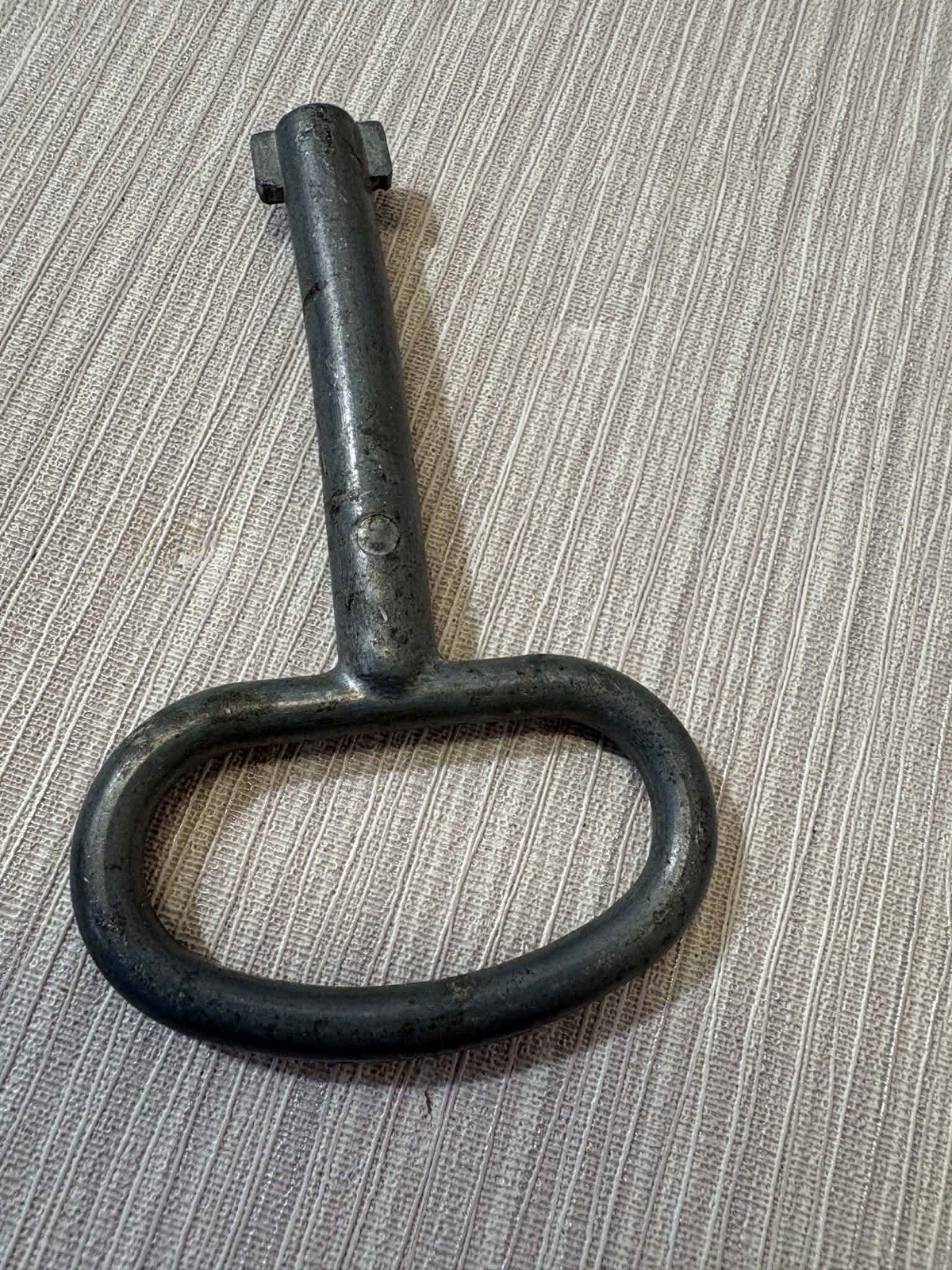 Vintage Industrial Enclosure Key HAWA brand No. 5 Electrical Cabinet/Machinery