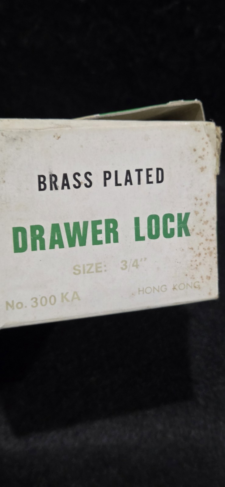 lot of 12 VTG NOS Advanced Security 3/4″ Brass Drawer Locks w/ Keys No.300KA@133