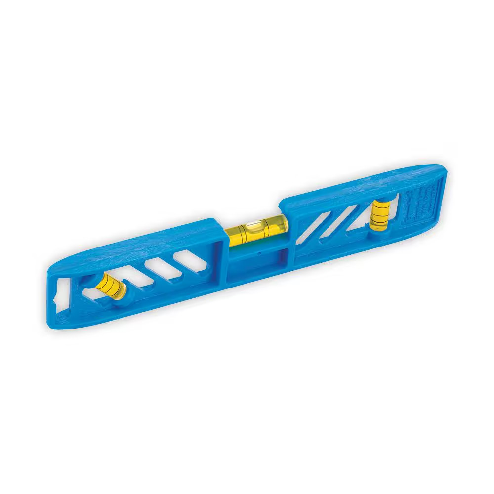 9 In. Polycast Torpedo Level with 7 In. Aluminum Rafter Square Free Shipping New