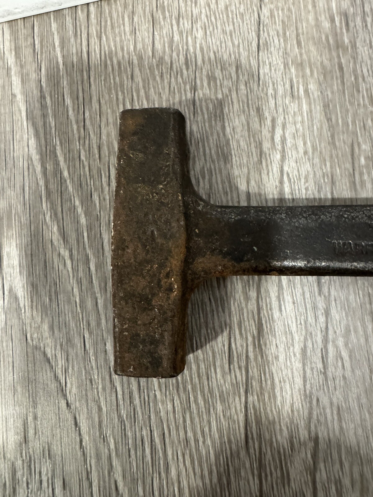 Vintage Baby Terrier Pry Bar Crate Hammer By Bridgeport Howe Mfg. Corp US
