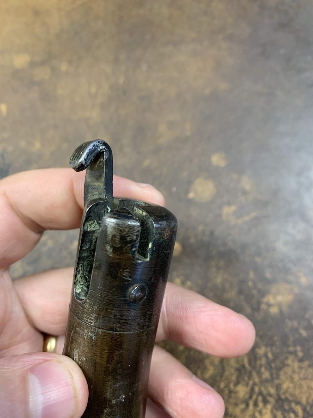 Rare H.B. MACE PATENT February 9, 1915 Tool Handle With 9 Original Bits