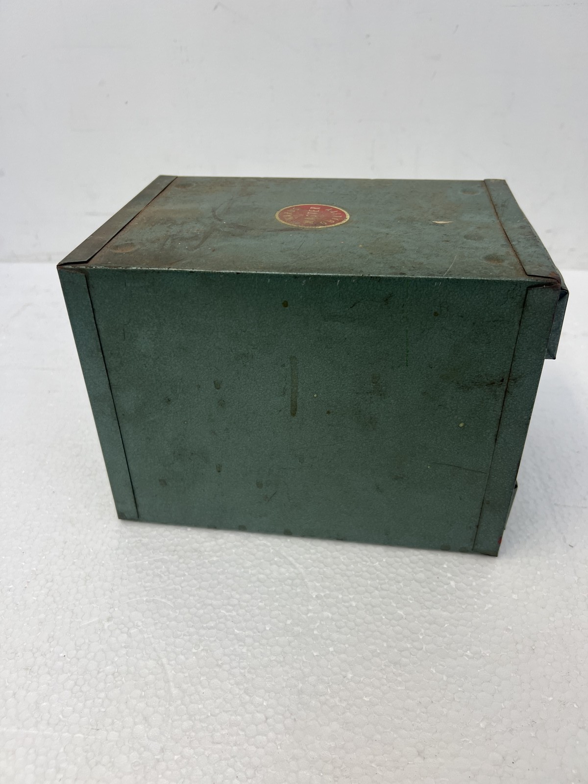 Vintage 4 Drawer Metal Parts Cabinet Tool Box Organizer WARDS MASTER QUALITY bin