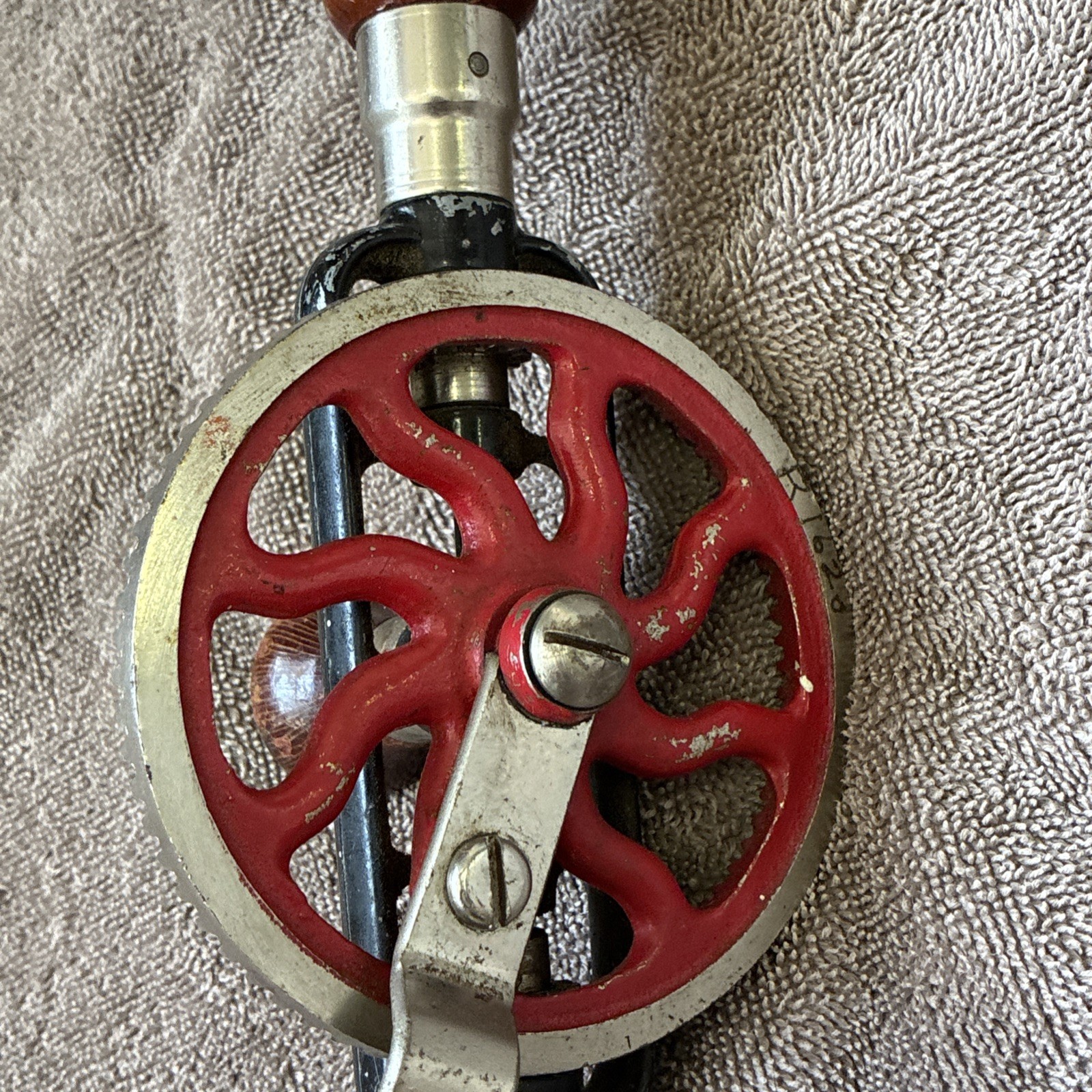 Vintage Millers Falls Co Model No #2A 15” Hand Drill Crank Egg Beater Style