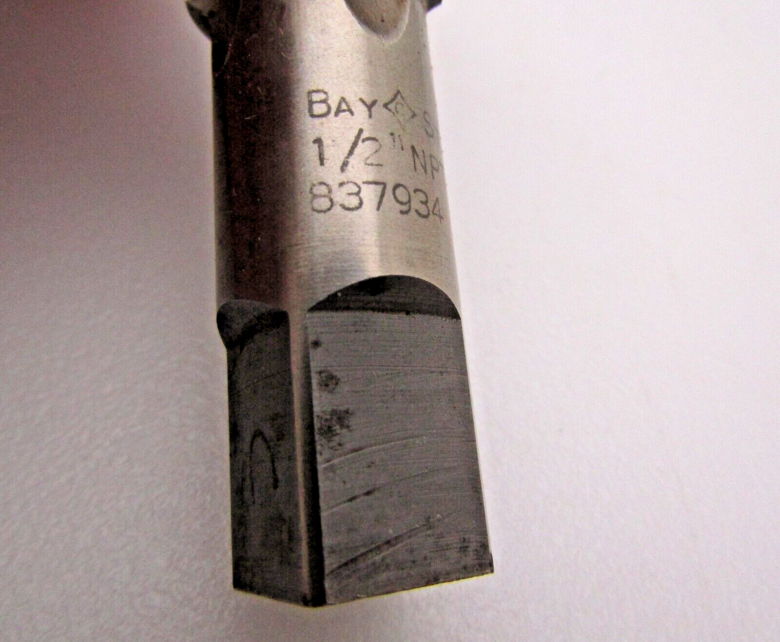 Bay State 3 1/8 Inch Long Tap Threader 1/2 NPT #837934 In Tube