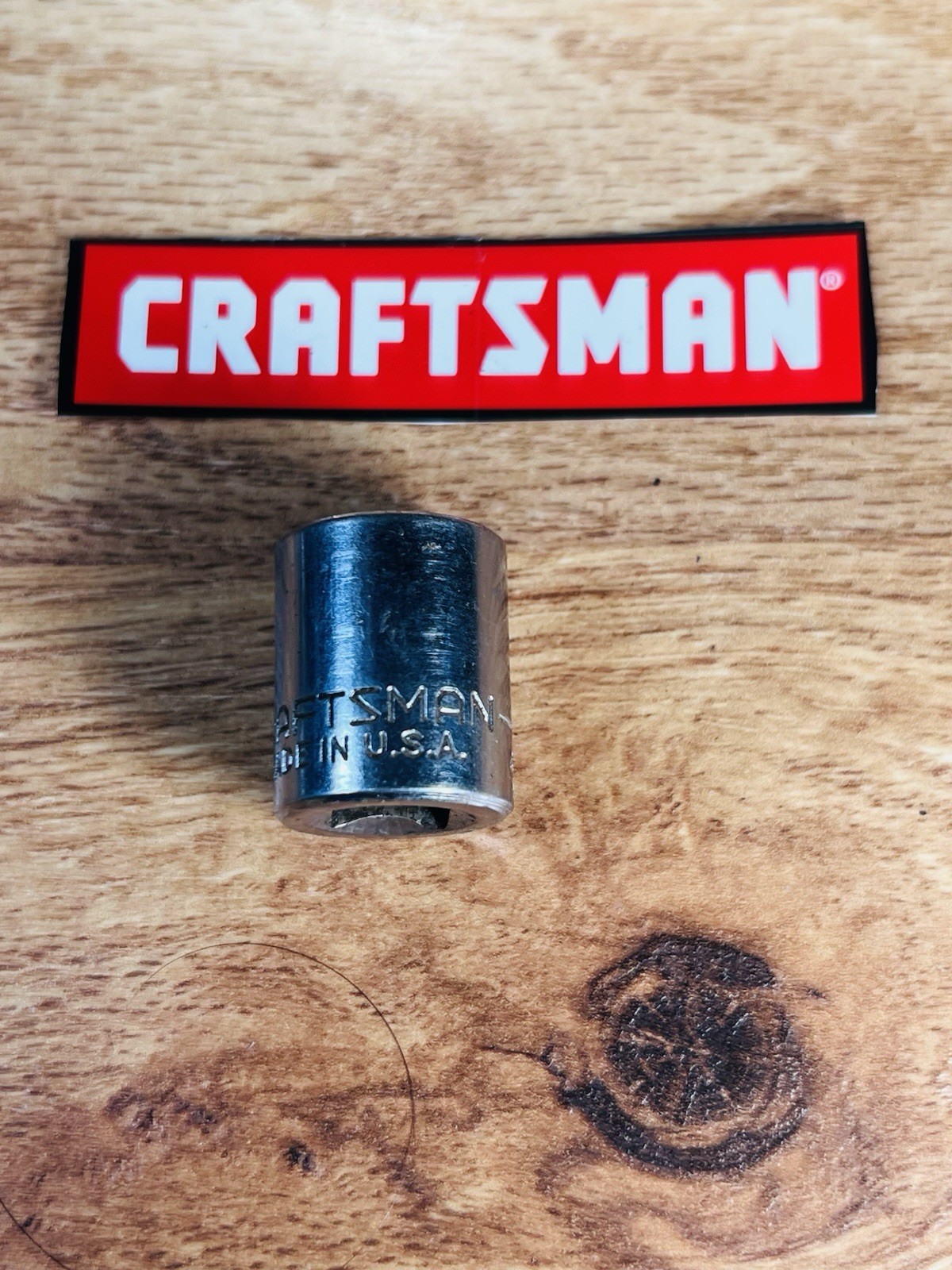 Vintage Craftsman 9/16″ 12 Point Shallow Socket 3/8″ Drive -VV- 44334