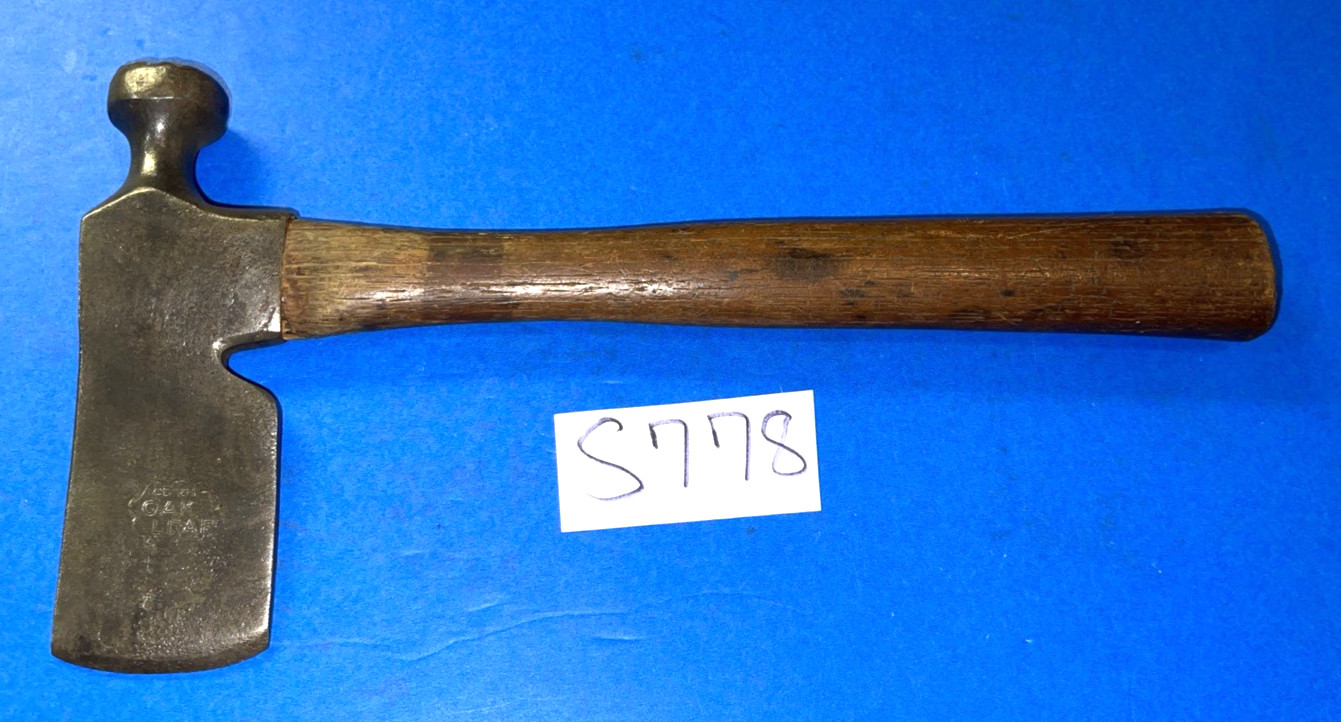 VINTAGE WM-ENDERS OAK LEAF HATCHET FREE SHIPPING IN THE US