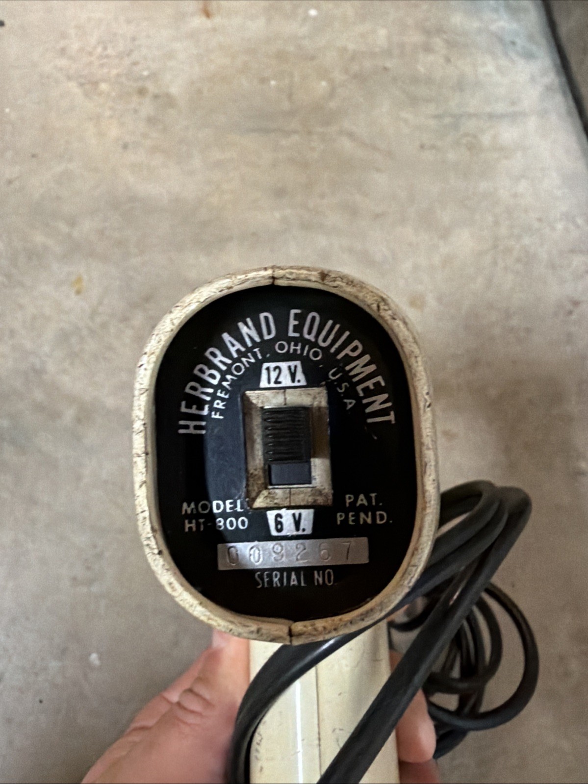 Herbrand Equipment Model HT-800 Vintage Timing Light