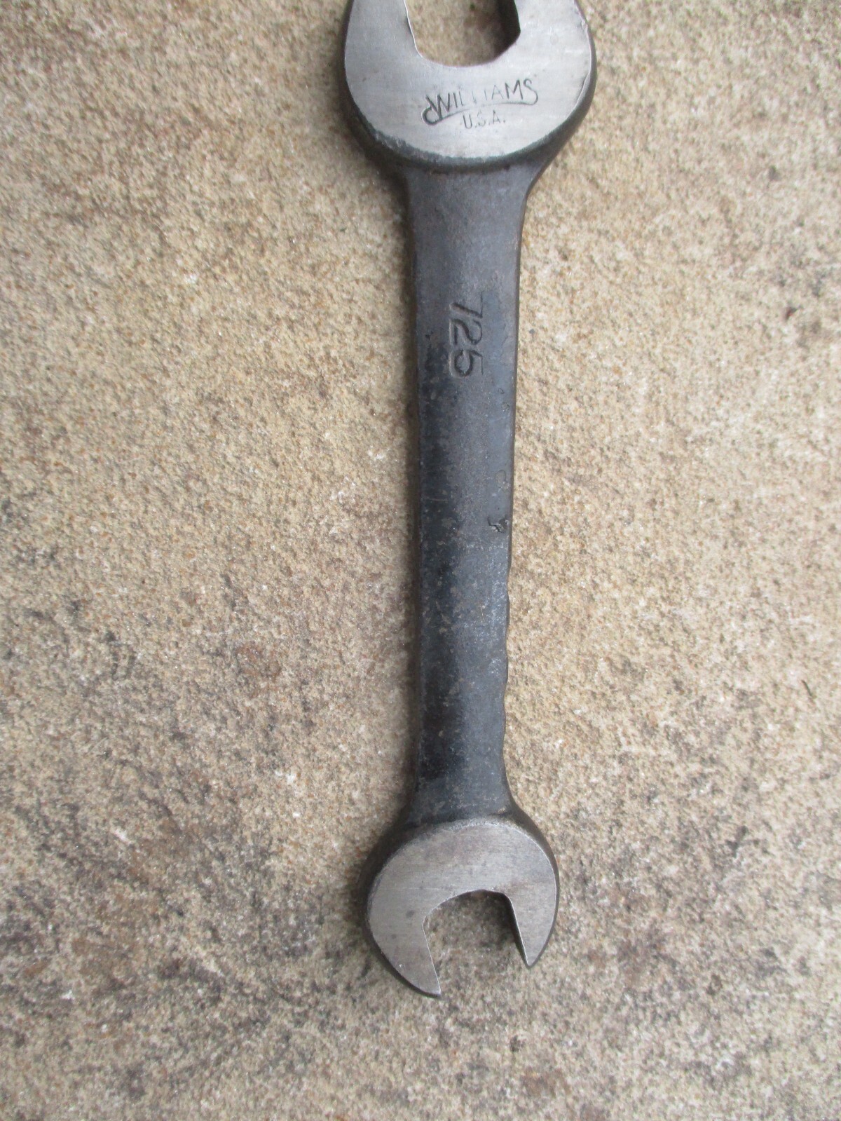 WILLIAMS WRENCH #725, 1/2″ X 7/16″ DBL OPEN END WILLIAMS WRENCH MADE IN USA