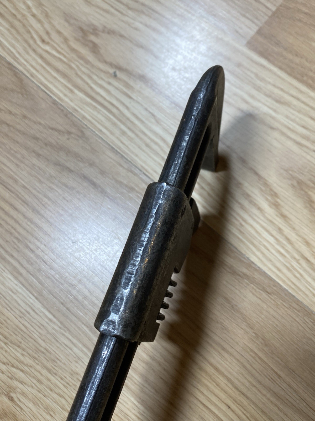 Vintage US NAVY (U.S.N.) Diamond Calk Horseshoe Co. 11” Pipe Wrench – USN N.A.F.