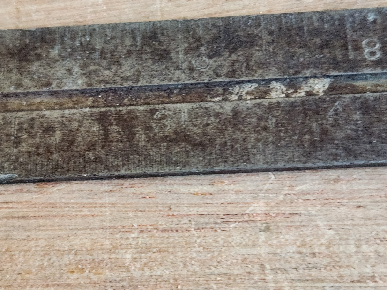 Steelcraft 12″ Rule Machinist Blade From Combination Square USA Vintage Steel