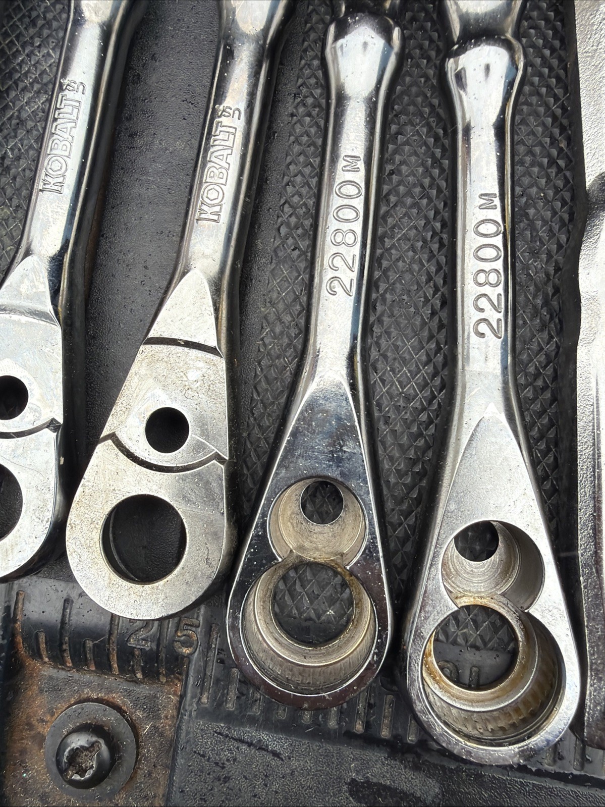 (20) Kobalt USA Ratchet Bodies Forgings Only 5 Full Polish 10 Regular 3/8”5-1/4”