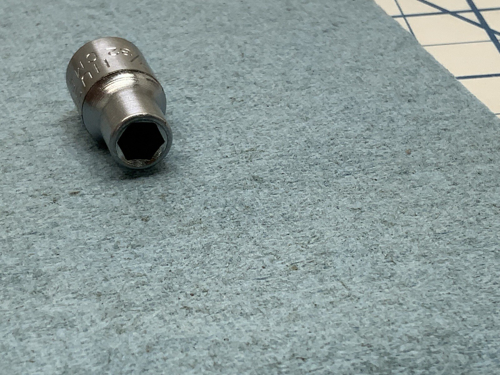 HUSKY CM-607, 1/4 drive 7/32in. 6pt Socket, USA Made