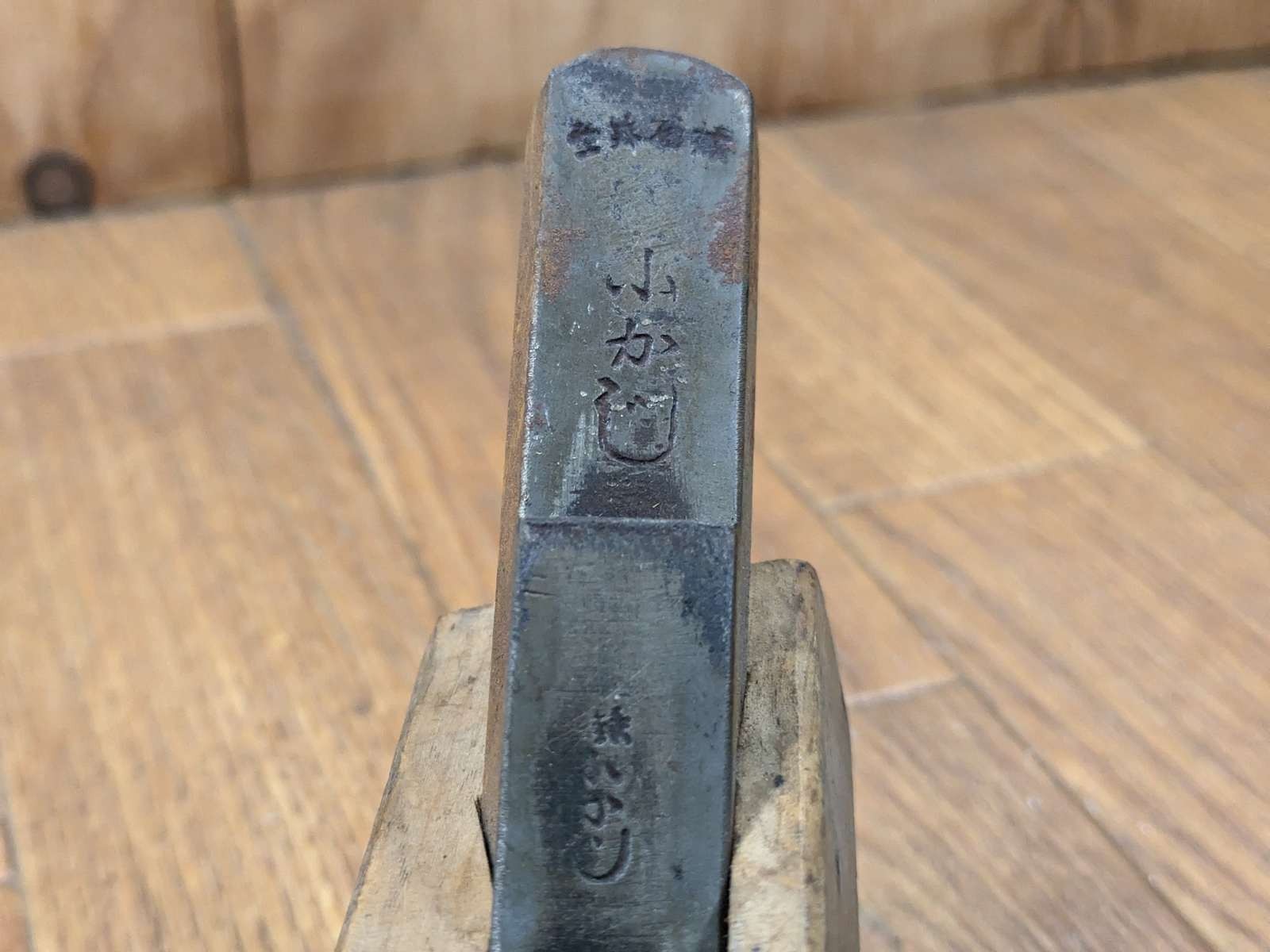 Japanese vintage Plane Carpentry Tool Kanna SET Signed from Japan 15.58mm TW481
