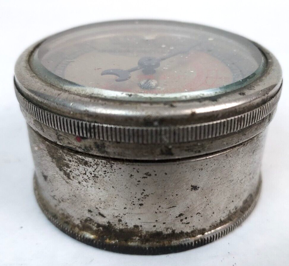Antique Pressure GUAGE Smith’s Corporation Steampunk Hot Rod TROG SCTA Vintage