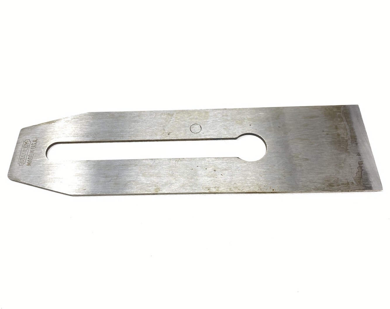 Vintage Orig Stanley Notched Logo No. 4 & 5 Plane Blade 2″ Cutting Iron Parts