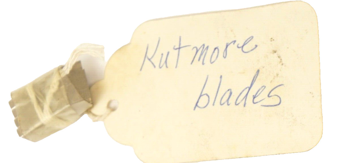 Carl Worth & Son Kutmore Hallow Mill Cutter Tool BLADES ONLY #204-1 ONE SET OF 4