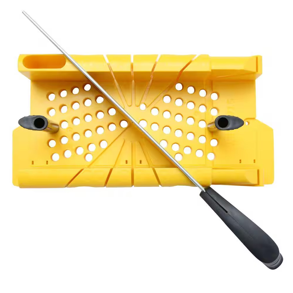 14.5 In. Deluxe Clamping Miter Box with 14 In. Saw