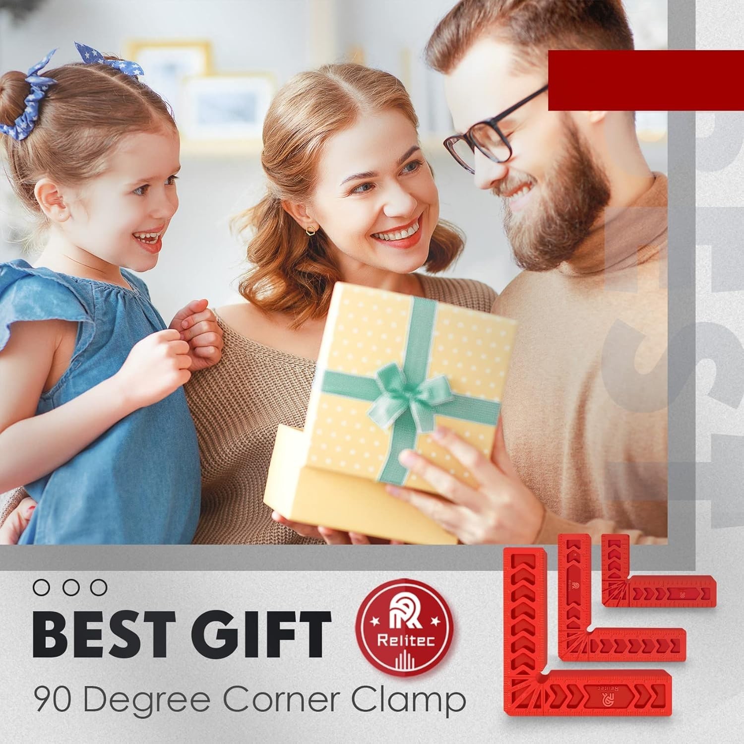 Durable 90 Degree Clamping Squares – Right Angle Tools for Woodworking Projects
