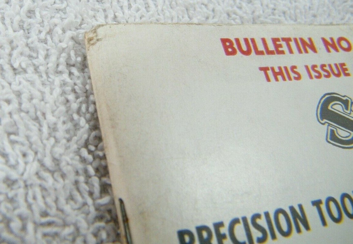 1952 STARRETT BULLETIN NO. 103V ISSUE NO. 9 LIST PRICES OF PRECISION TOOLS