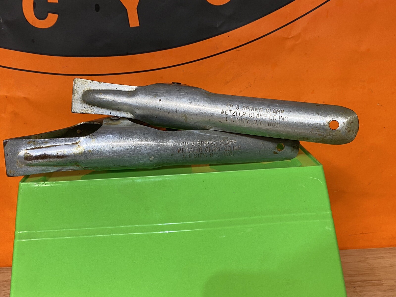 Vintage Wetzler SP-3 Spring Clamp Long Island City NY USA 🇺🇸