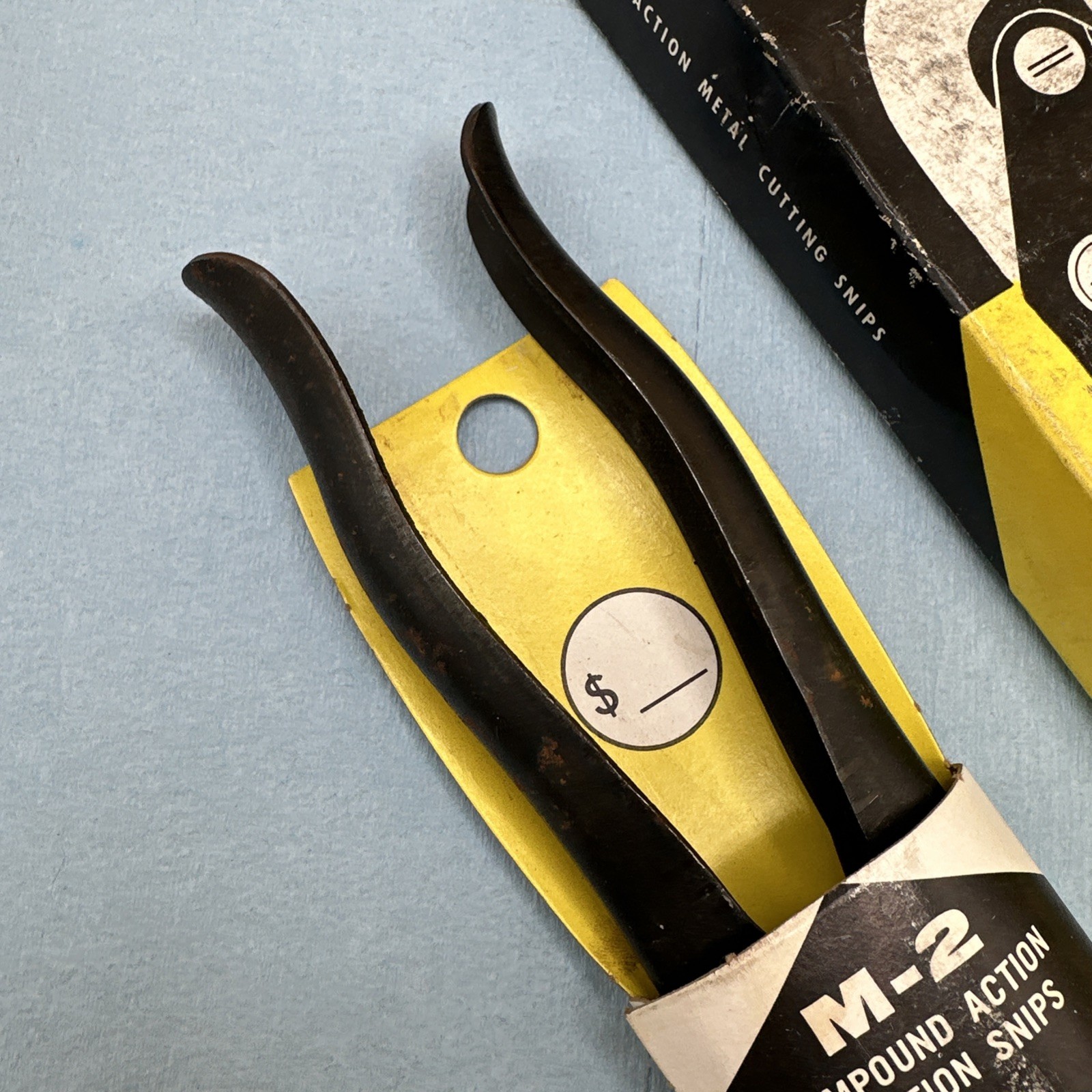 Very Old VTG Wiss M-2 Metal Master Snips NOS USA New Cutters Cut To The Right