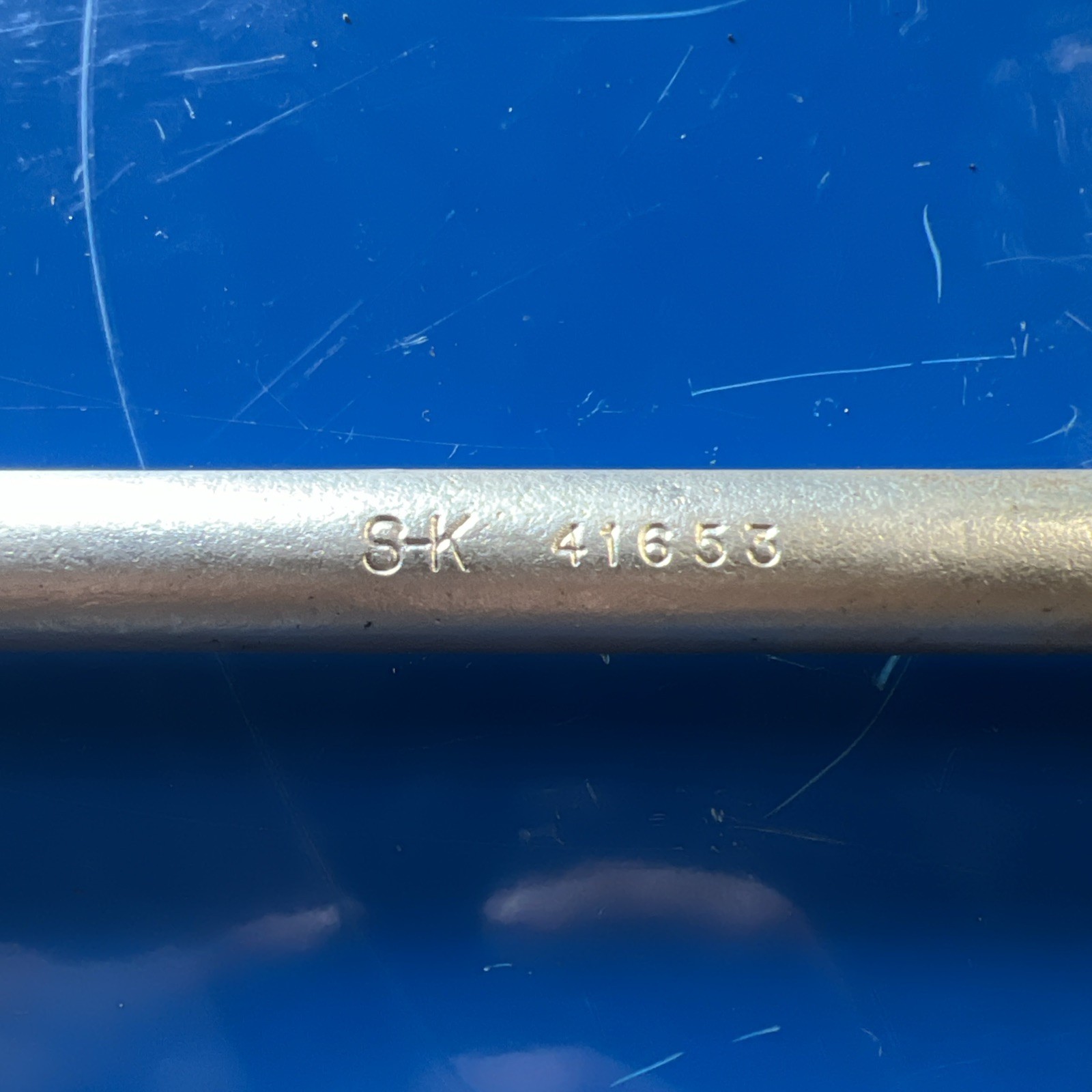S-K Wayne 41653 17″ 1/2″ Drive Flex Head Knurled Handle Breaker Bar USA