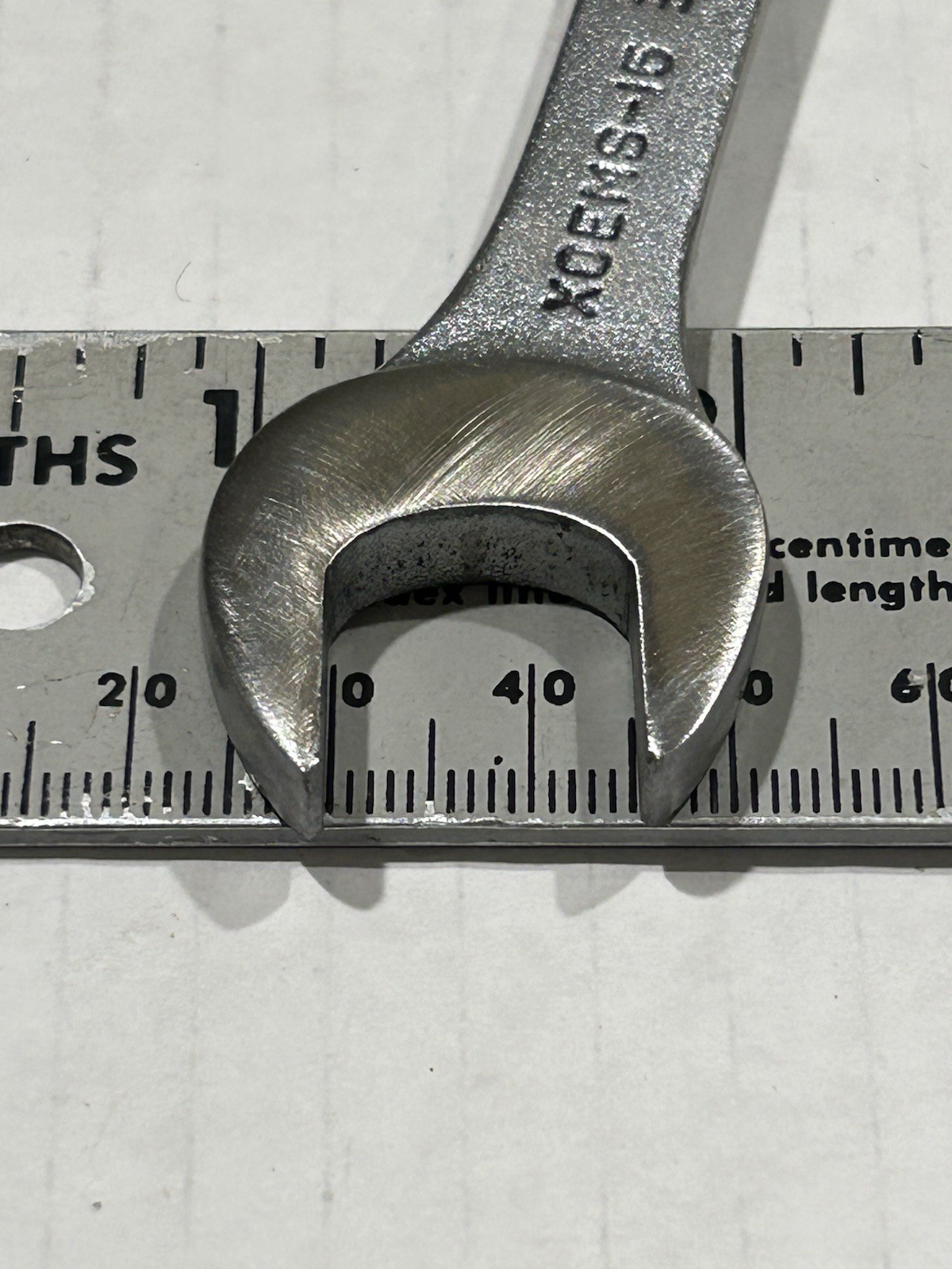 Rare Vintage Williams Vulcan XOEMS-15mm Combination Wrench USA