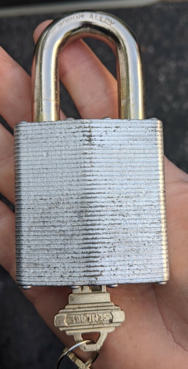 MasterLock ProSeries KIK Padlock 6627 W/O Weather Tough Cover Locksport