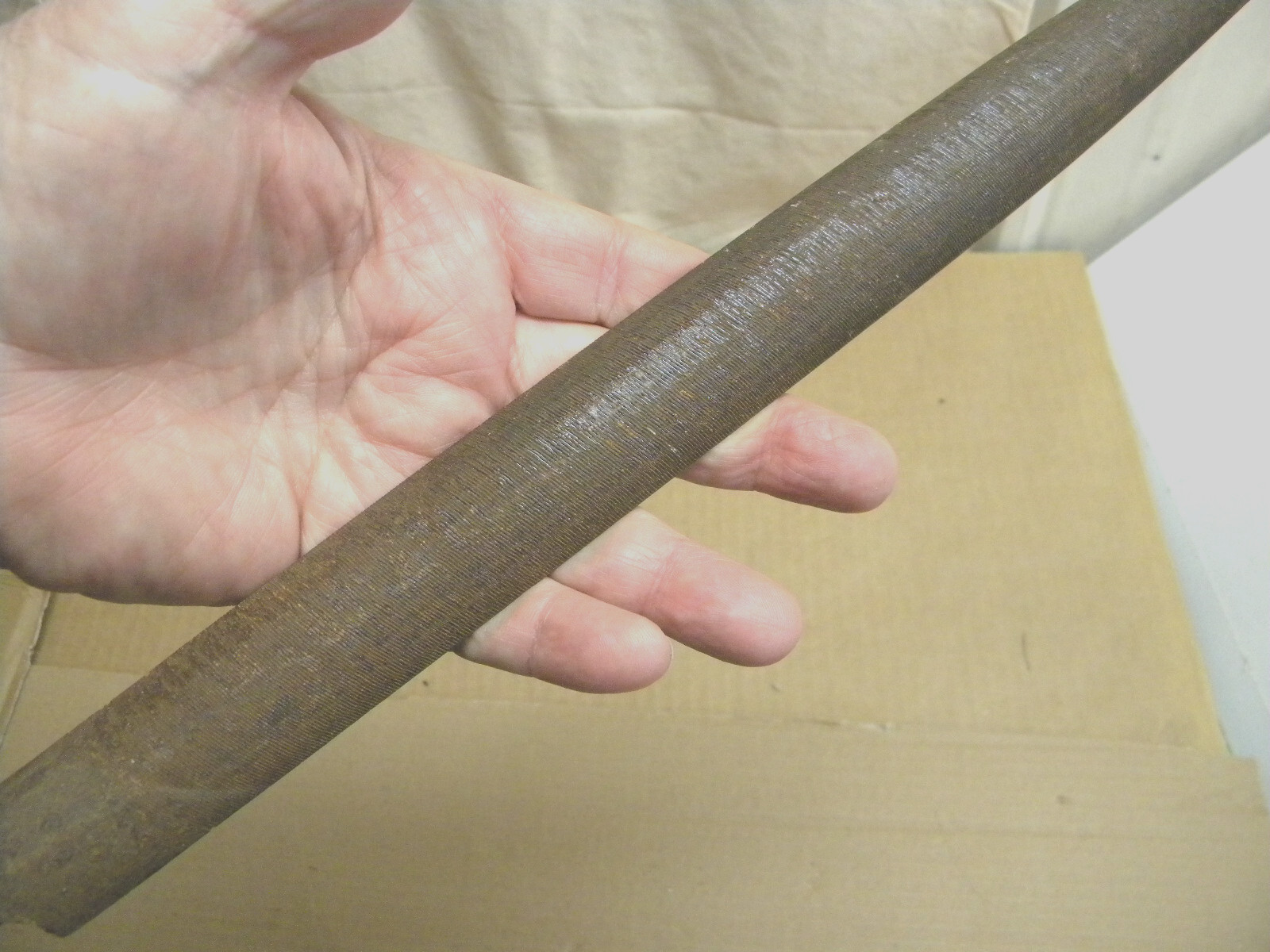 Vintage Half Round File / Rasp By Disston ~ Bite-Rite