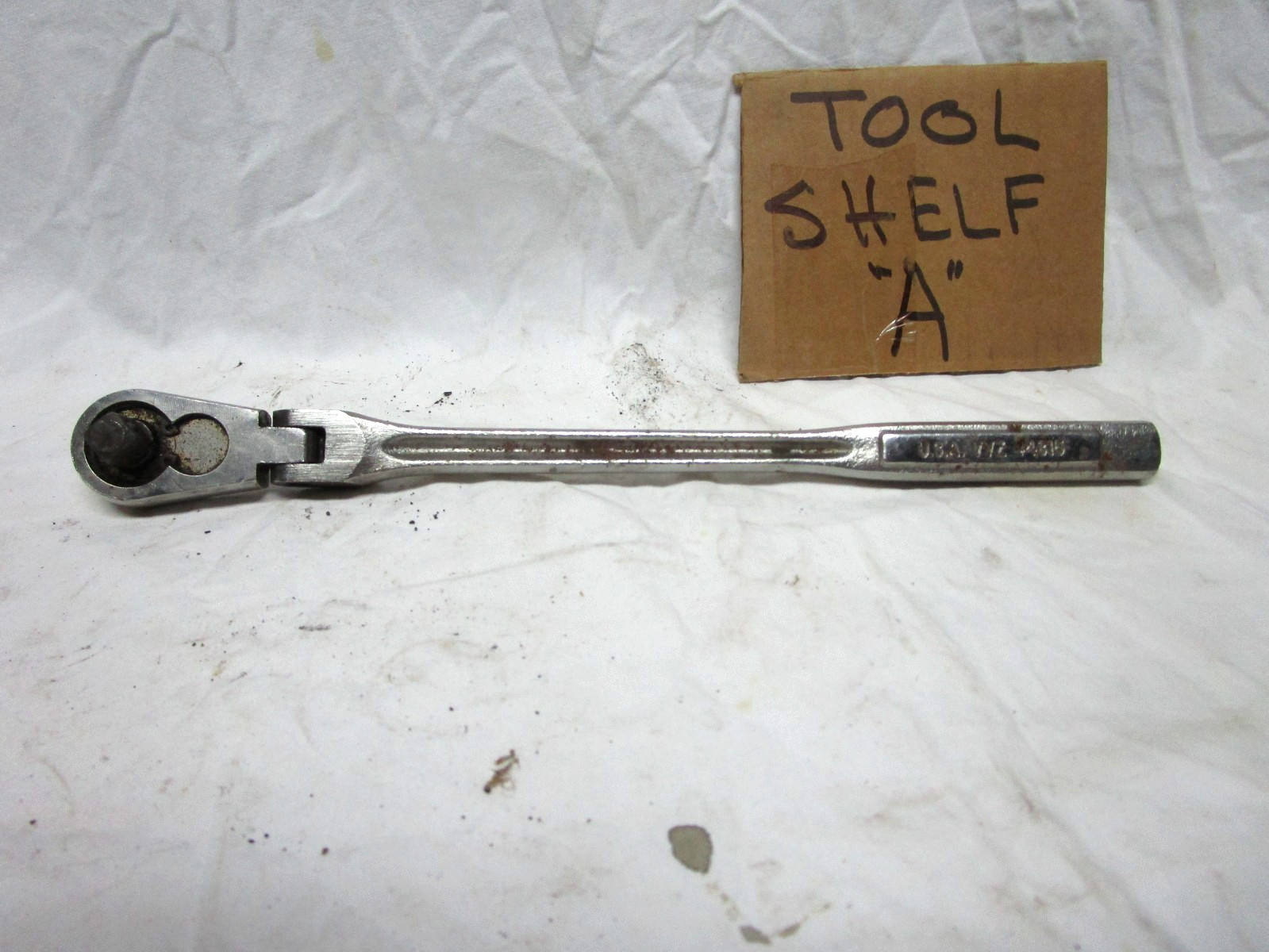 CRAFTSMAN Quick Release 3/8″ Drive Flex Head Ratchet 11-1/2″ VVZ 44815 USA