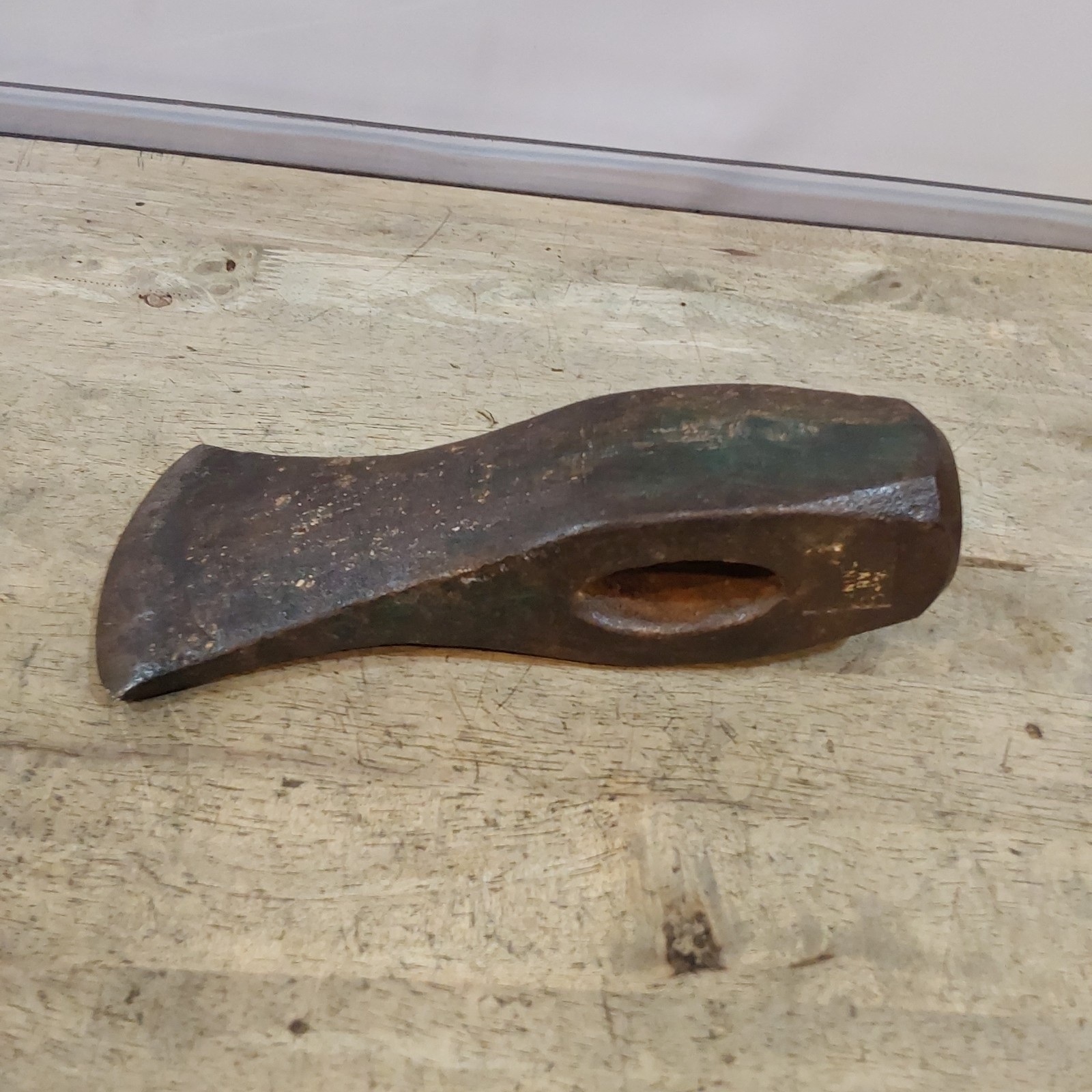 8lb. Splitting Maul Head, Japan – Can’t make out the rest of the stamp