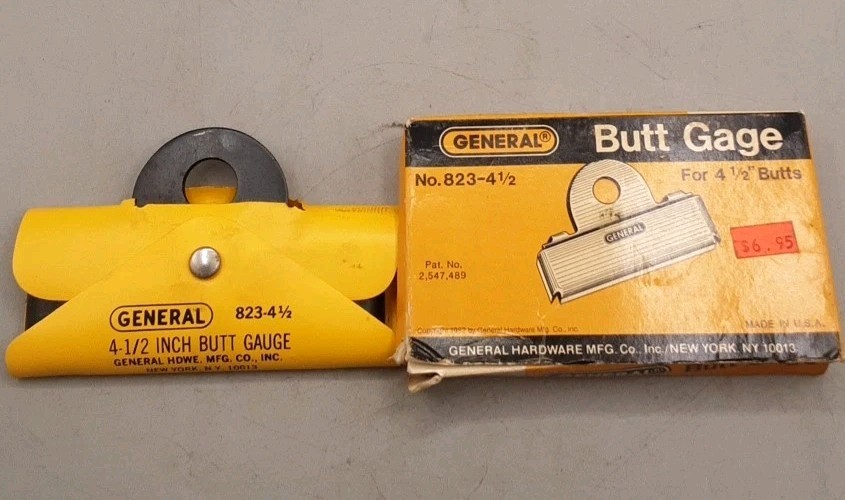 General 4-1/2 Inch “Jiffy” Butt Gage No. 823-4-1/2
