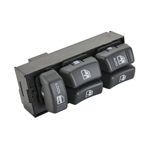 Master Power Window Switch – 7+10 Metal Pins – 4 Door – Fits Chevy