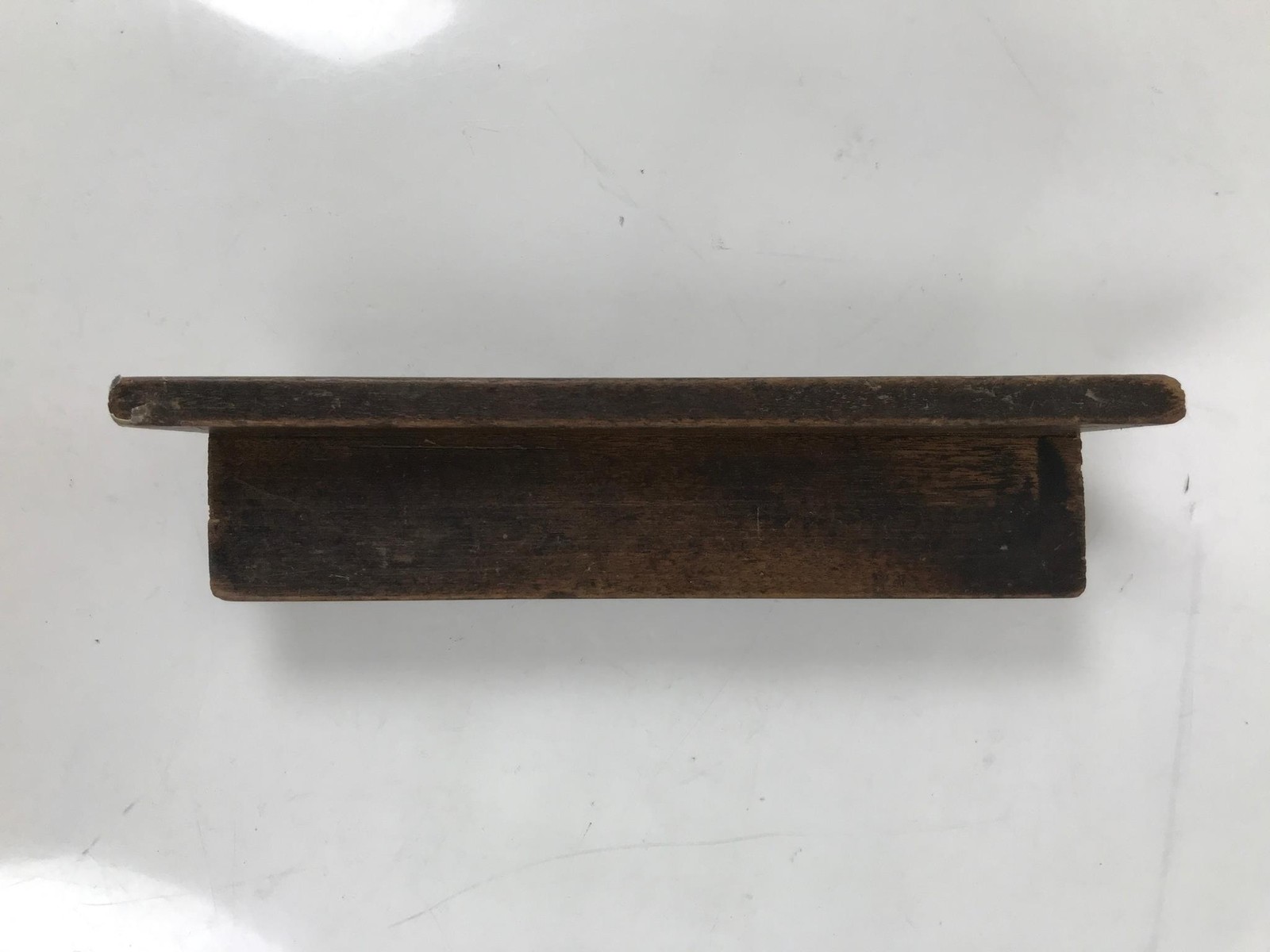Japanese Wood Angle Ruler Vtg Square Woodworking Carpentry Tool 45degrees T310