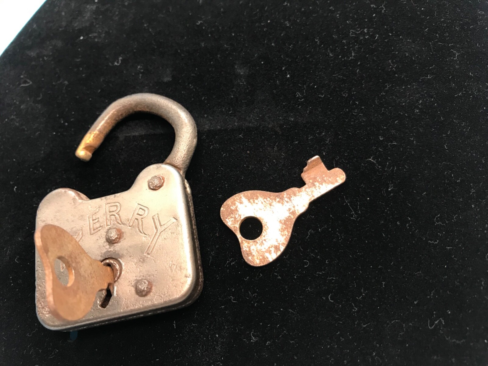 Vintage Terry Padlock with Keys