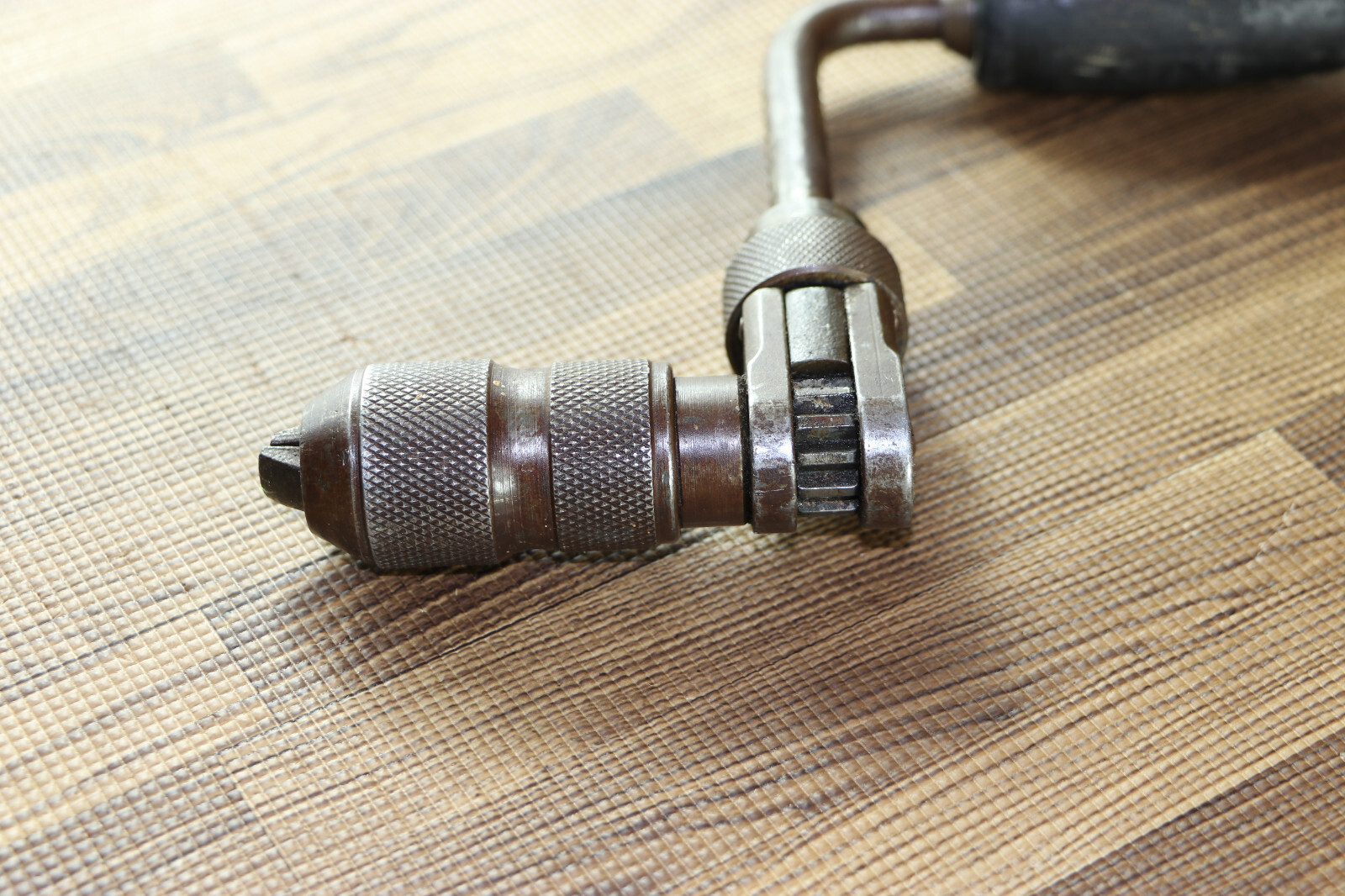 Vintage Millar Falls Co Ratcheting Bit Brace Auger Hand Drill 1410 USA