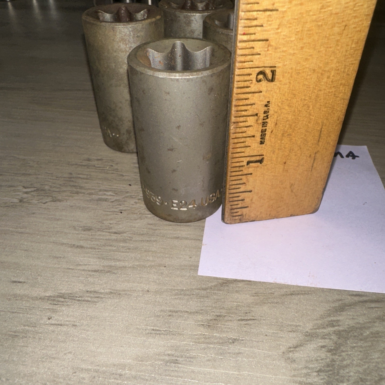 5 Owatonna Tool Co. OTC 1/2″ Drive Sockets #5939 E24 Used Impact